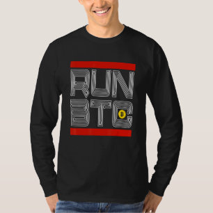 Bullrun Btc Bitcoin Crypto Token Rich Blockchain M T-shirt