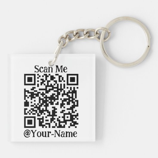 Bullrun crypto bull bitcoin - Bewerk de Qr-code Sleutelhanger (Achterkant)