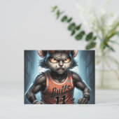 Bulls -2 briefkaart (Staand voorkant)