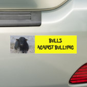 Bulls against Bullying #7 of 14 Different Bumpersticker (Op auto)