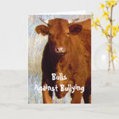 Bulls Against Pesten #4 van 7 Verschillende Kaart (Gele Bloem)
