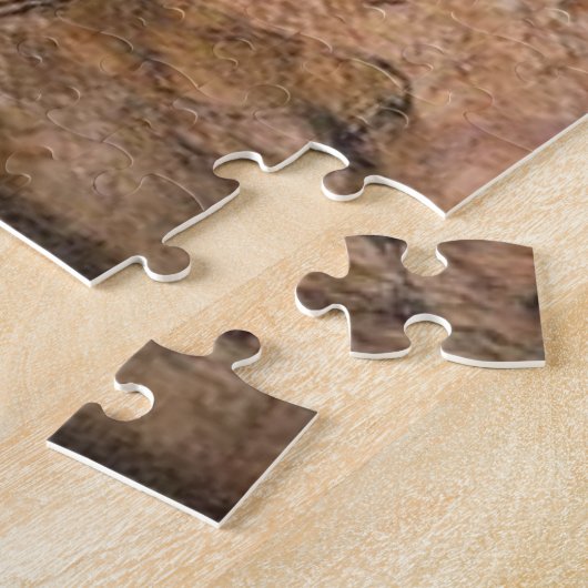 Bulls Buffalo Cave Painting Legpuzzel (Zijkant)