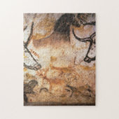 Bulls Buffalo Cave Painting Legpuzzel (Verticaal)