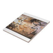 Bulls Buffalo Cave Painting Tegeltje (Zijkant)