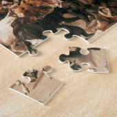 Bulls en Beren op de beurs (W.H. Beard) Legpuzzel (Zijkant)