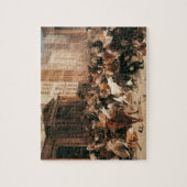 Bulls en Beren op de beurs (W.H. Beard) Legpuzzel (Verticaal)