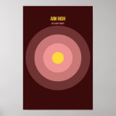 Bulls Eye — 90s Maximalist Poster | Retro Bedroom (Voorkant)