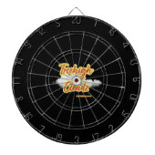 Bull's-Eye: A Treehigh Cloudz Dart Board Dartbord (Voorkant)