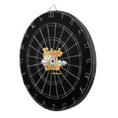Bull's-Eye: A Treehigh Cloudz Dart Board Dartbord (Voorkant Rechts)