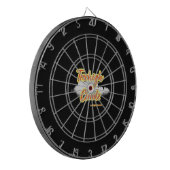 Bull's-Eye: A Treehigh Cloudz Dart Board Dartbord (Voorkant Links)
