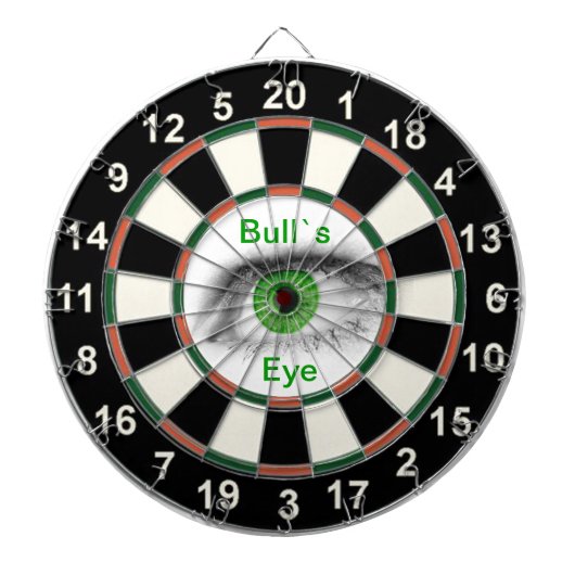 Bull's Eye Dart Board Dartbord (Voorkant)