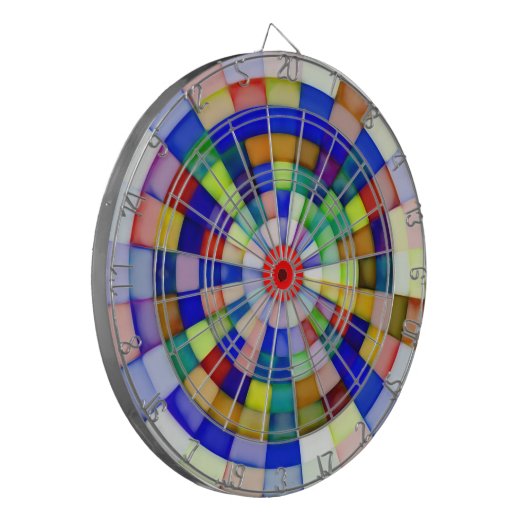 Bull's Eye Dart Board Dartbord (Voorkant Links)