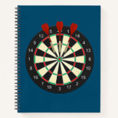 Bulls Eye Dart Board Notitieboek (Voorkant)
