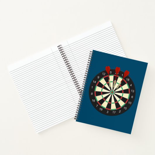 Bulls Eye Dart Board Notitieboek (Binnen)