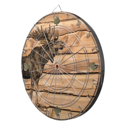 Bull's-eye Dart Board - omvang regelgeving Dartbord (Voorkant Rechts)