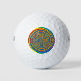 Bulls Eye Design> Gepersonaliseerde Golfballen