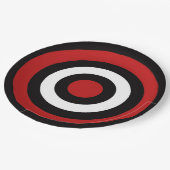 Bull's Eye Papieren Bordje (Gekanteld)