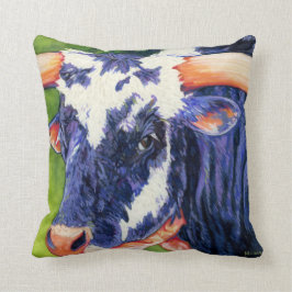Bulls Eye Pillow - Rodeo Bull Kussen