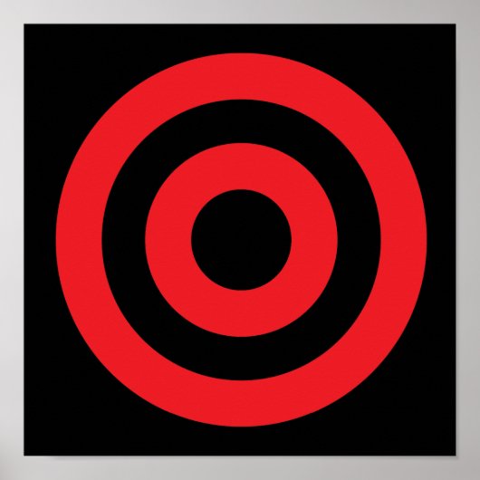Bulls Eye Poster (Voorkant)