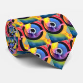 Bulls Eye Stropdas (Opgerold)