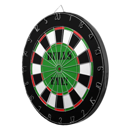 Bulls Eye Traditioneel Dart Board Dartbord (Voorkant Rechts)