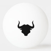 Bull's Head Ping Pong Ball (Voorkant)