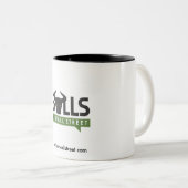 BULLS-Mok Tweekleurige Koffiemok (Voorkant rechts)