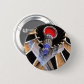 Bulls oog! Dart-piercingbord Ronde Button 5,7 Cm (Voorkant /achterkant)