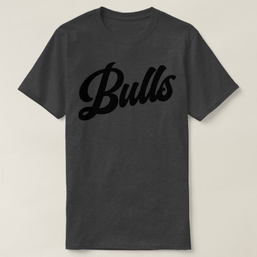 Bulls Retro Chicago Bulls Basketbal T-shirt (Design voorkant)