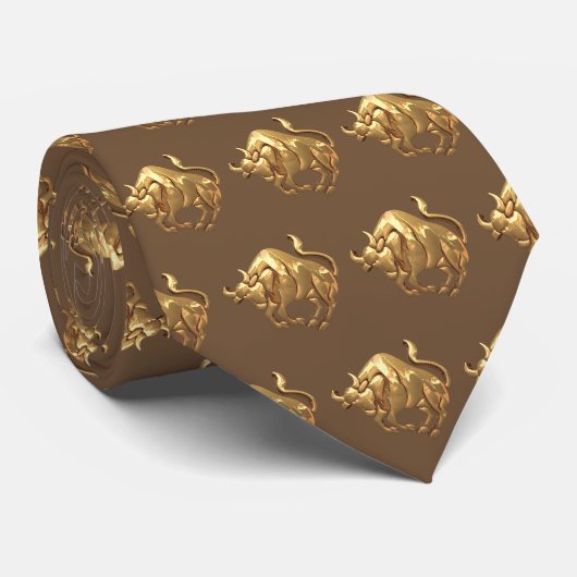 Bulls Team Mascotte Football stropdas (Opgerold)