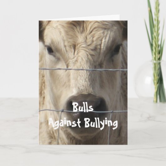 Bulls tegen pesten #3 van 7 verschillende kaart (Voorkant)