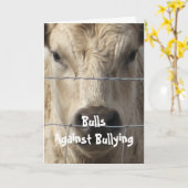 Bulls tegen pesten #3 van 7 verschillende kaart (Gele Bloem)