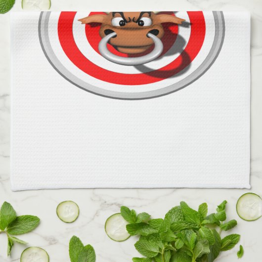 Bullseye 3 theedoek (Gevouwen)