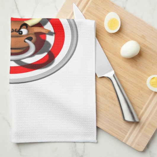 Bullseye 3 theedoek (Quarter Fold)