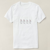 bullseye abbey road t-shirt (Design voorkant)