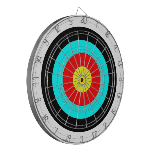 Bullseye Archery Target Dartbord (Voorkant Links)