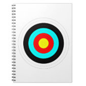 Bullseye Archery Target Notitieboek (Voorkant)