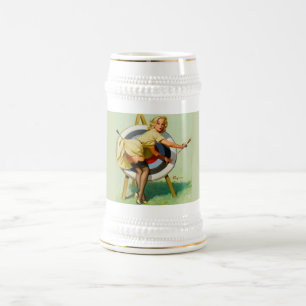 Bullseye Beer Stein Bierpul