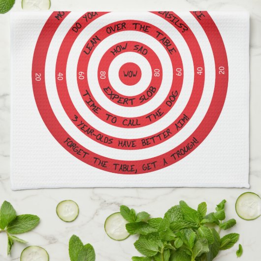 Bullseye Bib Towel Theedoek (Gevouwen)