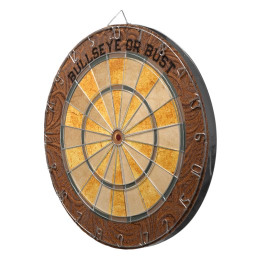 Bullseye Bonanza Custom Dartboard Dartbord (Voorkant Rechts)
