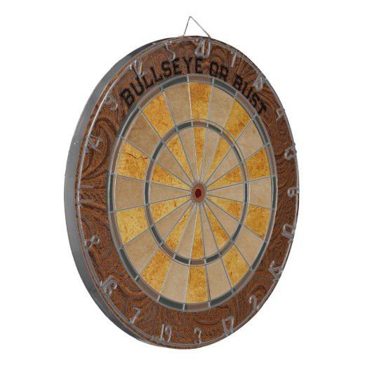 Bullseye Bonanza Custom Dartboard Dartbord (Voorkant Links)