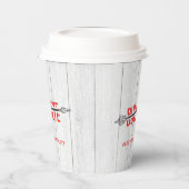 Bullseye Bow & Arrow Boogschieten Sport Verjaardag Papieren Bekers (Links)