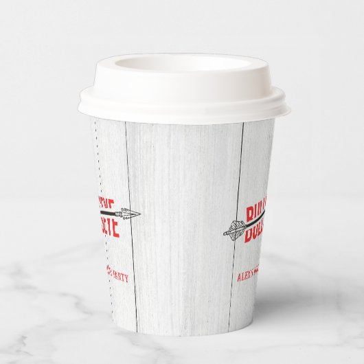 Bullseye Bow & Arrow Boogschieten Sport Verjaardag Papieren Bekers (Rechts)