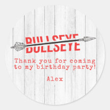 Bullseye Bow Arrow Boogschieten Sport Verjaardags 