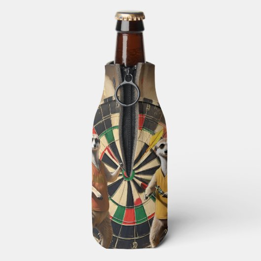 Bullseye Burrow: Meerkat Dart League, Flesjeskoeler (Fles Achterkant)