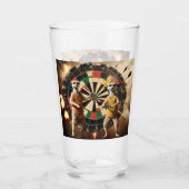 Bullseye Burrow: Meerkat Dart League, Glas (Voorkant)