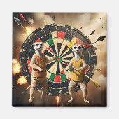 Bullseye Burrow: Meerkat Dart League, Magneet (Voorkant)