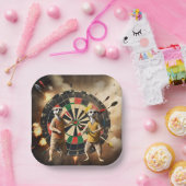 Bullseye Burrow: Meerkat Dart League, Papieren Bordje (Feest)