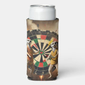 Bullseye Burrow: Meerkat Dart League, Seltzer Blikjeskoeler (Seltzer Voorkant)