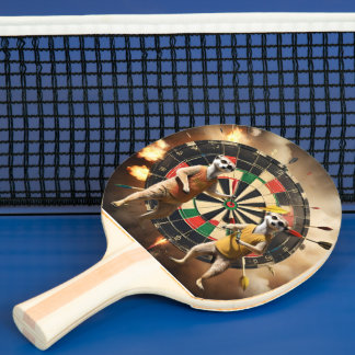 Bullseye Burrow: Meerkat Dart League, Tafeltennisbatje